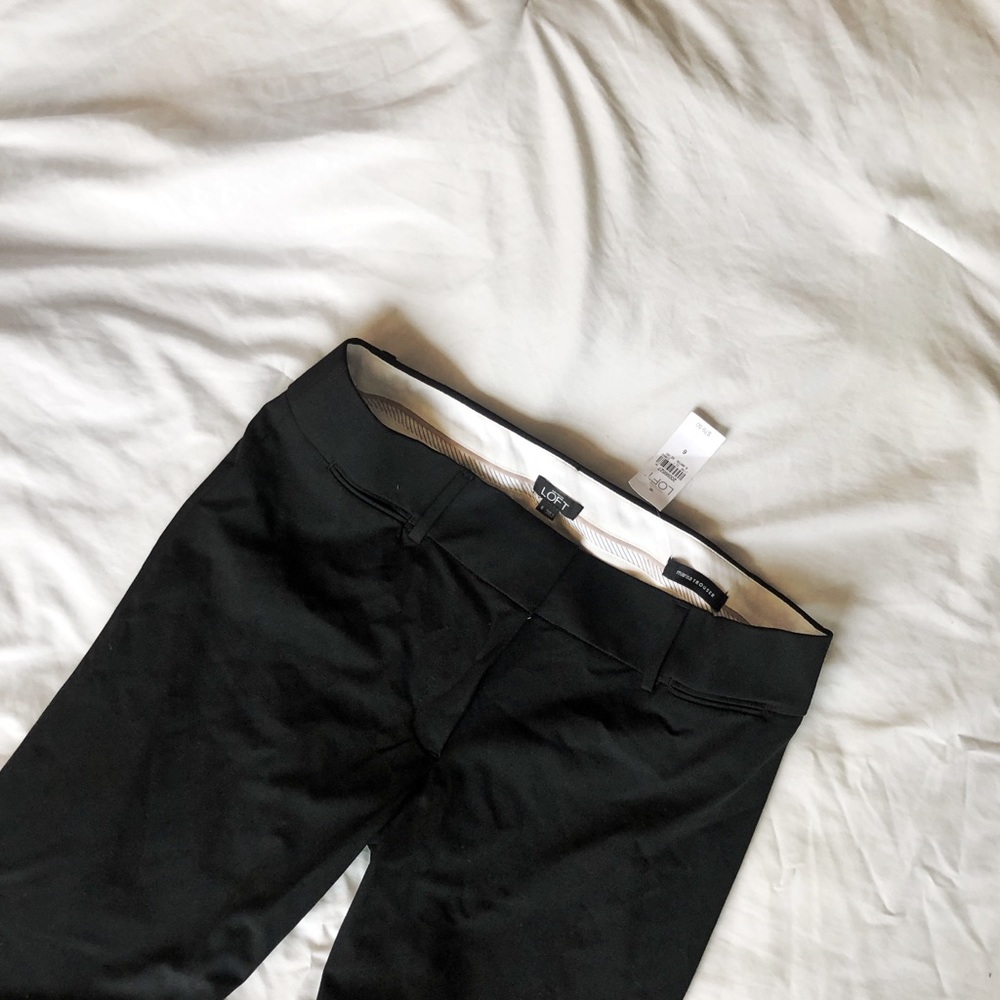 NWT Loft Black Pants - Picture 4 of 8